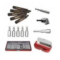 Atsuktuvų - galvučių antgaliai ir rinkiniai