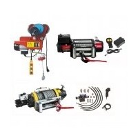 Elektrinės ir hidraulinės traukimo - kėlimo gervės